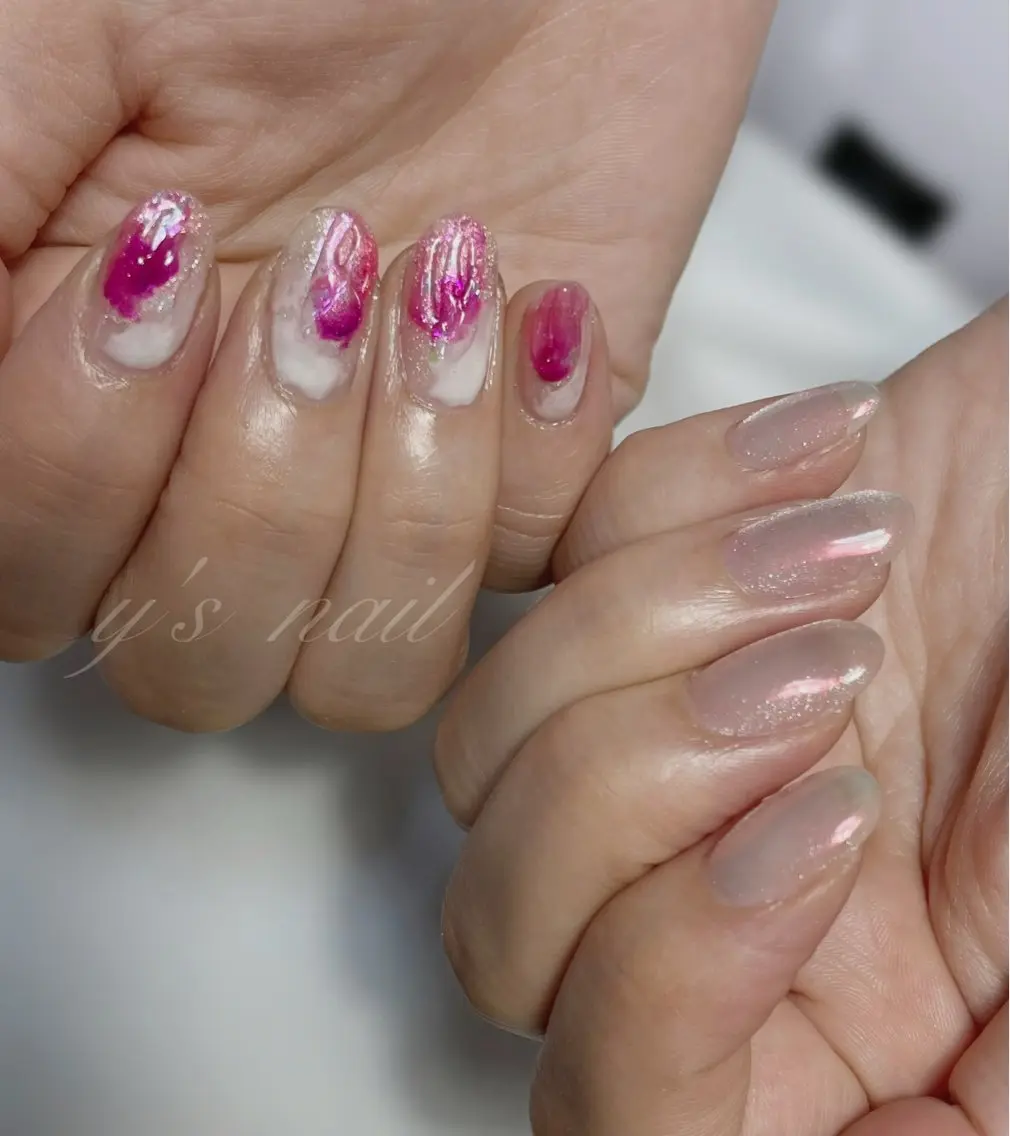 ネイル ハンドネイル y’s nail ✧ゆきのネイルデザイン