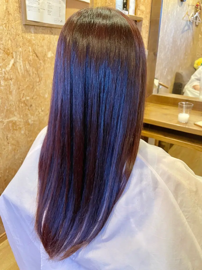 ロング カラー JowA✂︎ 目片夏実のヘアスタイル