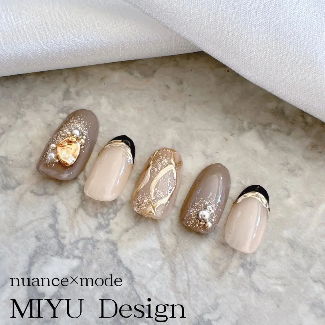 ネイル アートネイル MignonReve 🫧MIYUのネイルデザイン