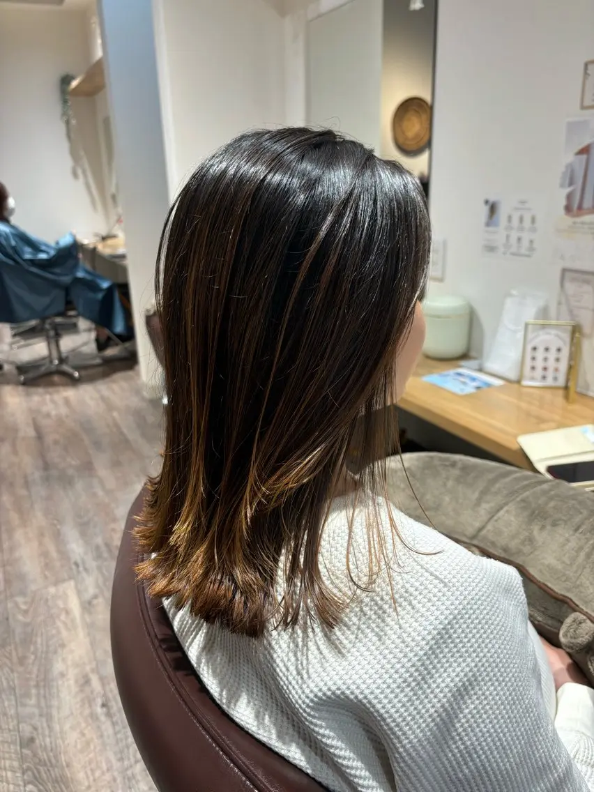 ミディアム カット トリートメント SOL Matsumuraのヘアスタイル