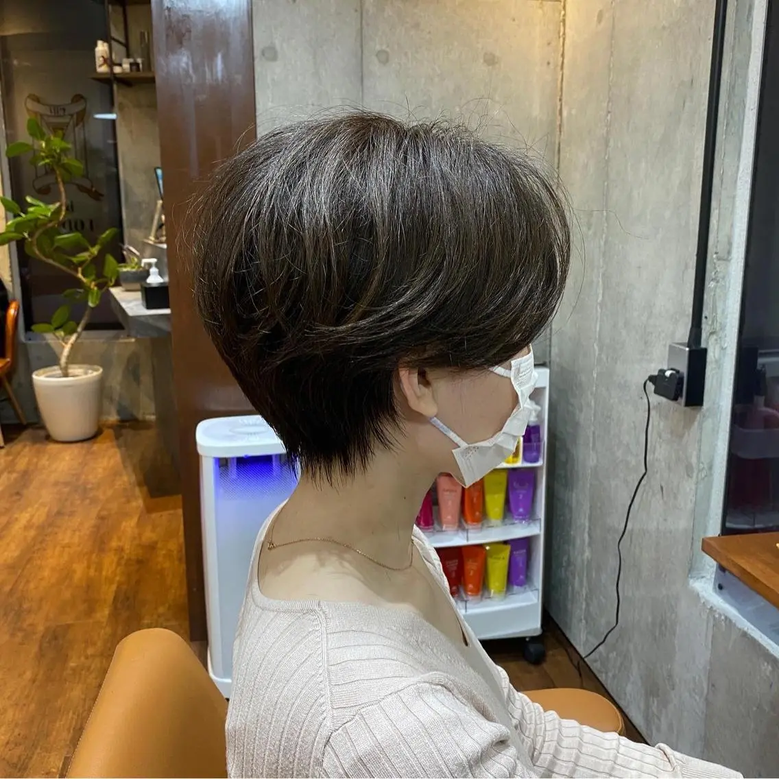 ショート 増山 大起のヘアスタイル