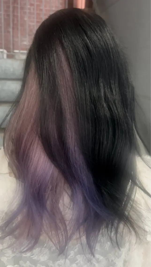 ロング カラー ブリーチ デザインカラー グラデーションカラー インナーカラー 🪽デザインカラー/ ブリーチ/陽向🪽のヘアスタイル