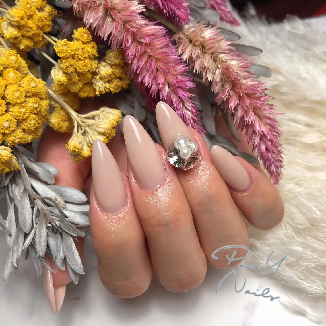ネイル アートネイル スカルプネイル Pooky nailsのネイルデザイン