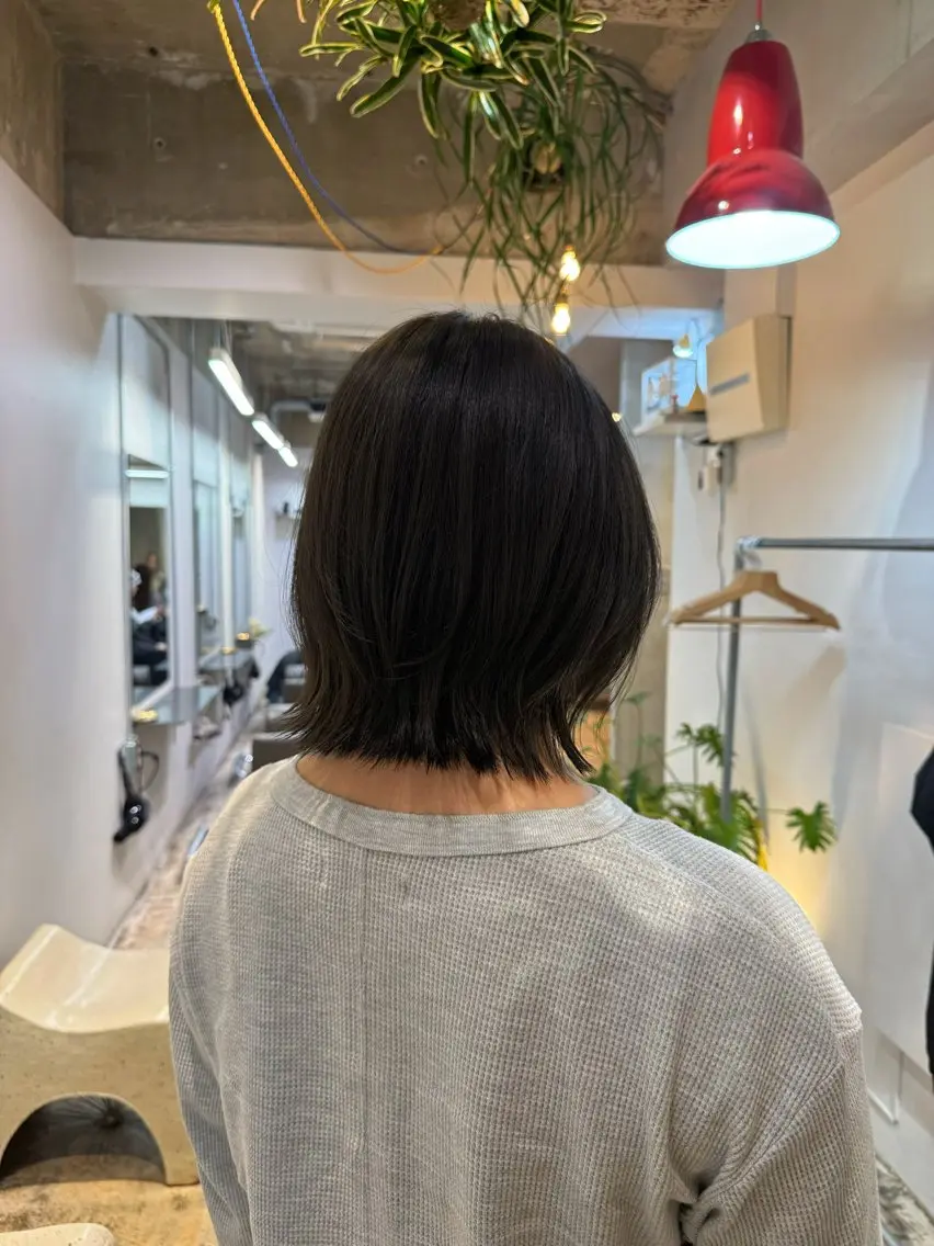 ミディアム ヘアカラー 🫧uni🫧 渡部 円のヘアスタイル