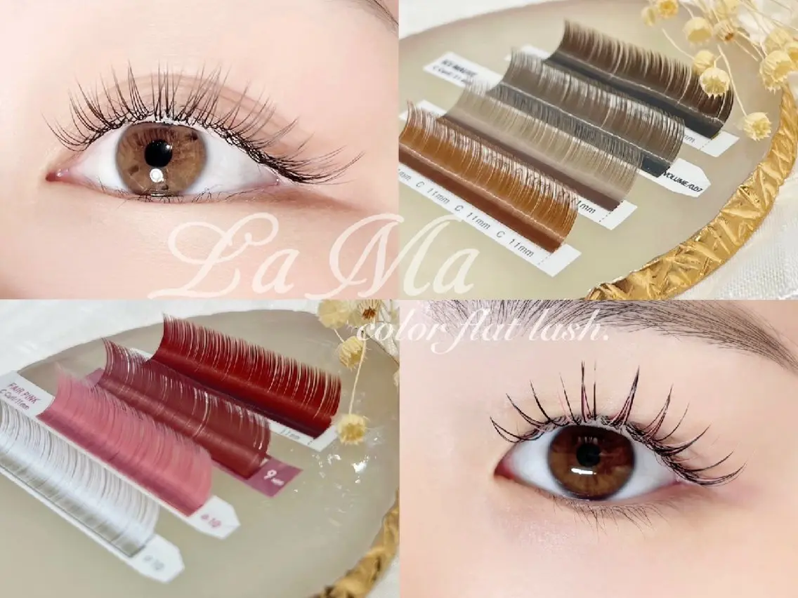 ミニモ限定💖フラットラッシュ120本🌈カラー変更🆗ご新規様+550円の写真