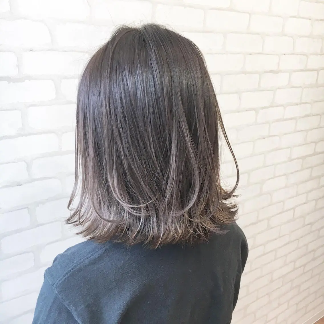 ミディアム カラー アッシュ ✨艶髪✨透明感✨ 山内大樹のヘアスタイル