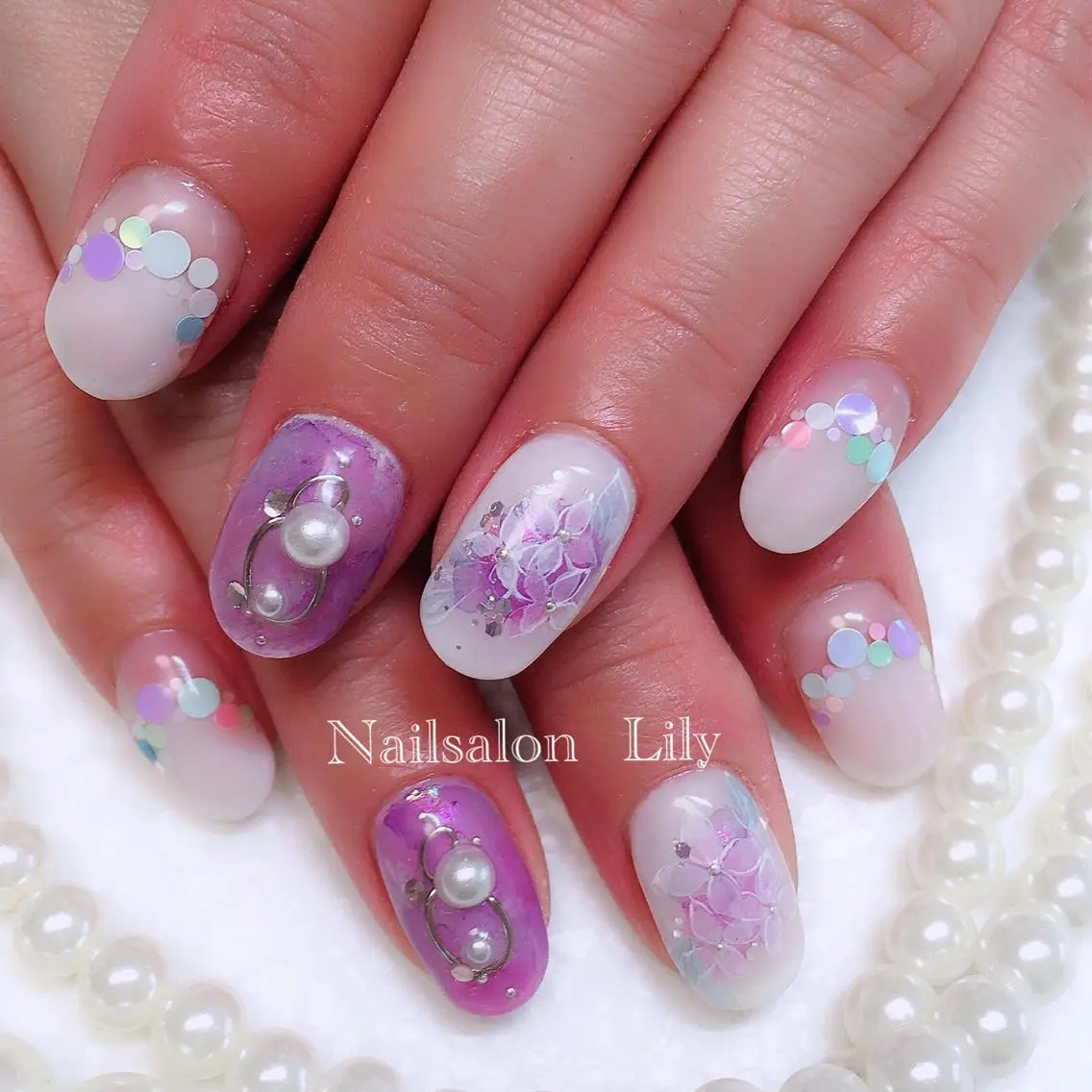 ネイル Lily*nail 🌻Mii🌻のネイルデザイン