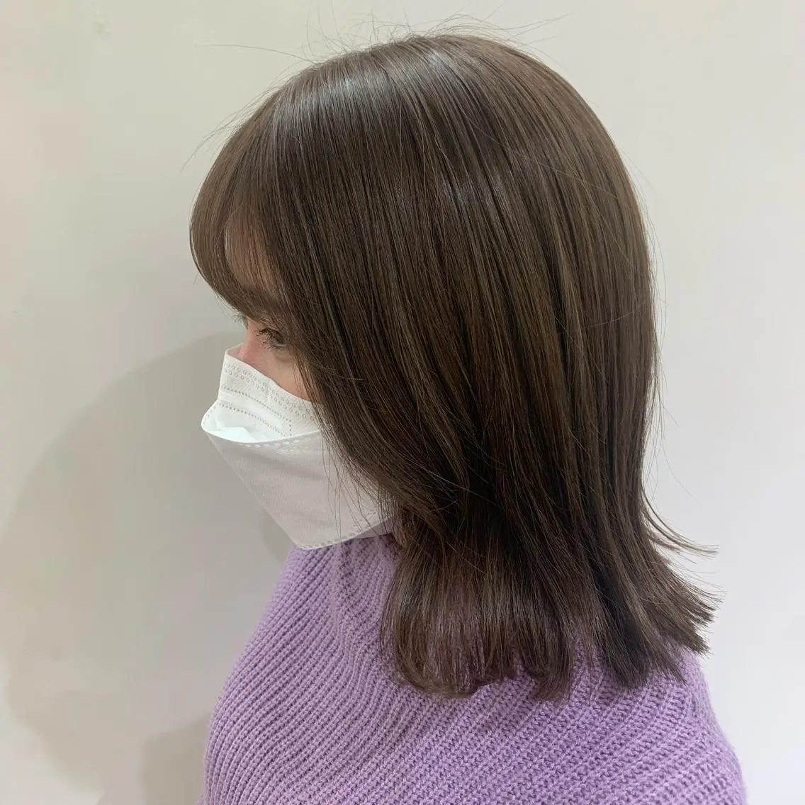 ミディアム デジタルパーマ🫧 韓国風ヘア🫧サクラのヘアスタイル