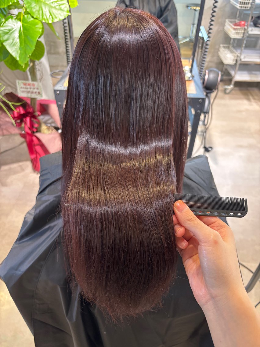 ロング ヘアカラー 🍒透明感×艶カラー 🍒こなんのヘアスタイル