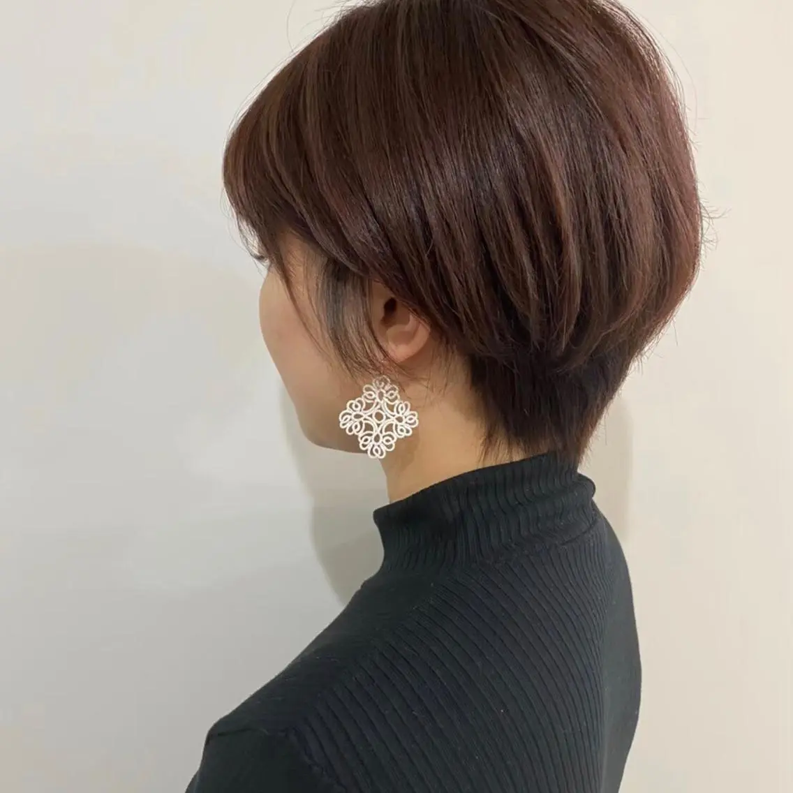 ショート カラー お洒落パーマ/ 艶カラー/michiのヘアスタイル