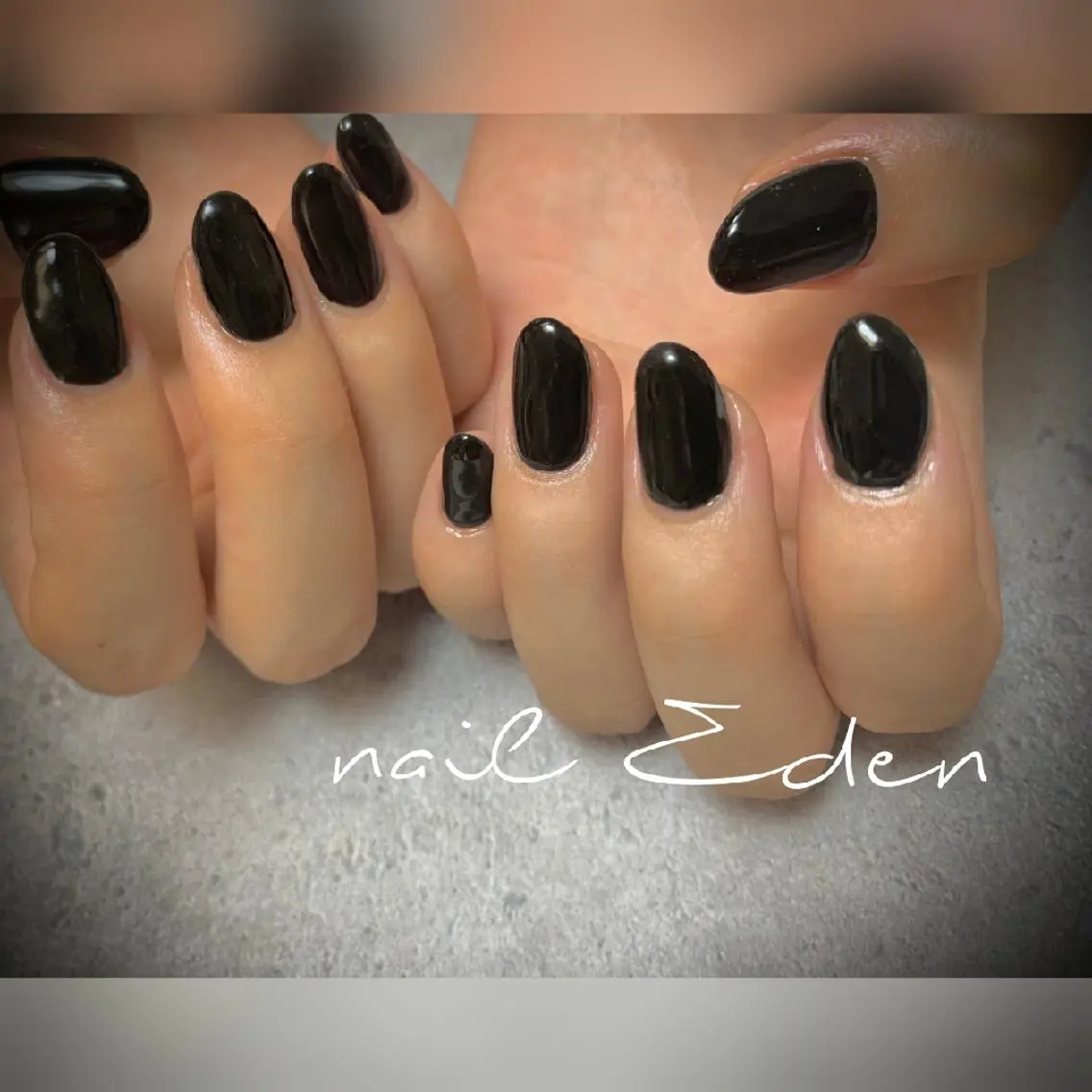 ネイル ワンカラーネイル Eden ♾️のネイルデザイン