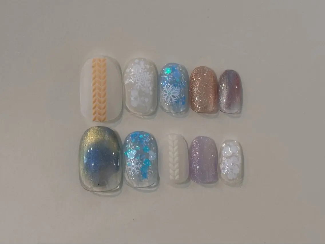 ネイル 冬ネイル クリスマス Nail Katoのネイルデザイン