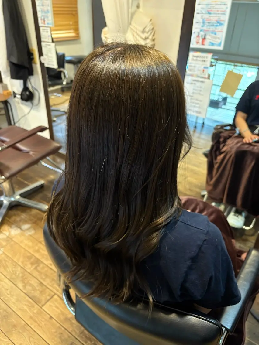 【カット💇🏻‍♀️➕カラー︎🌈➕水素トリートメント🩵】の写真