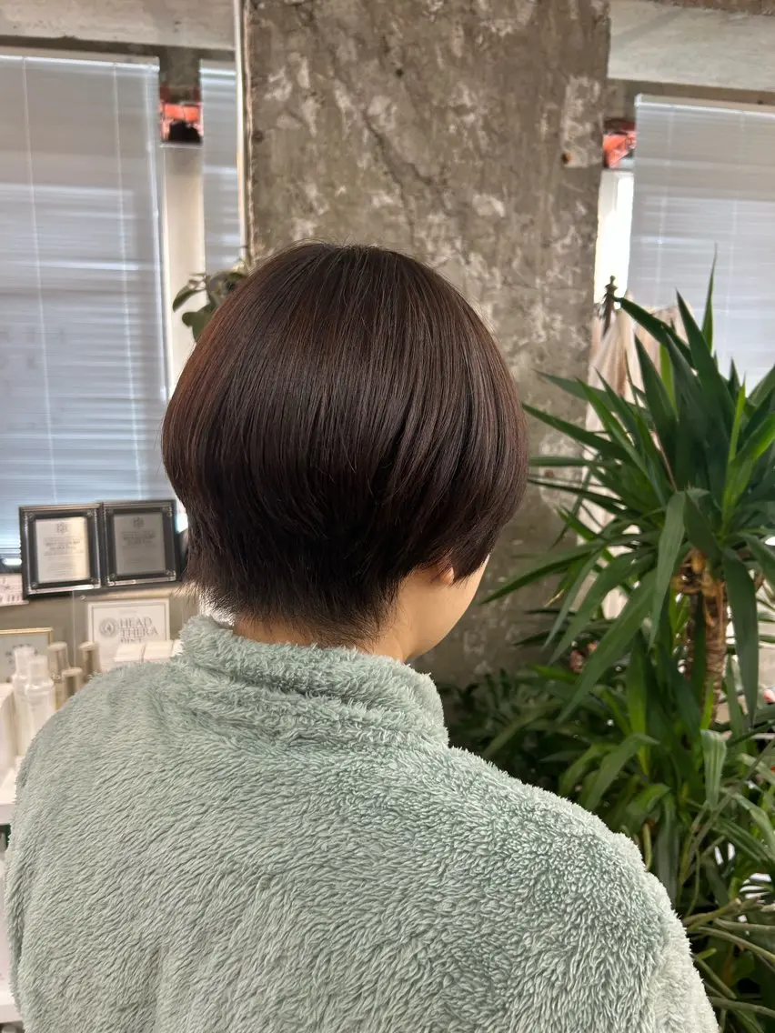 ショート サワムラ ソナタのヘアスタイル
