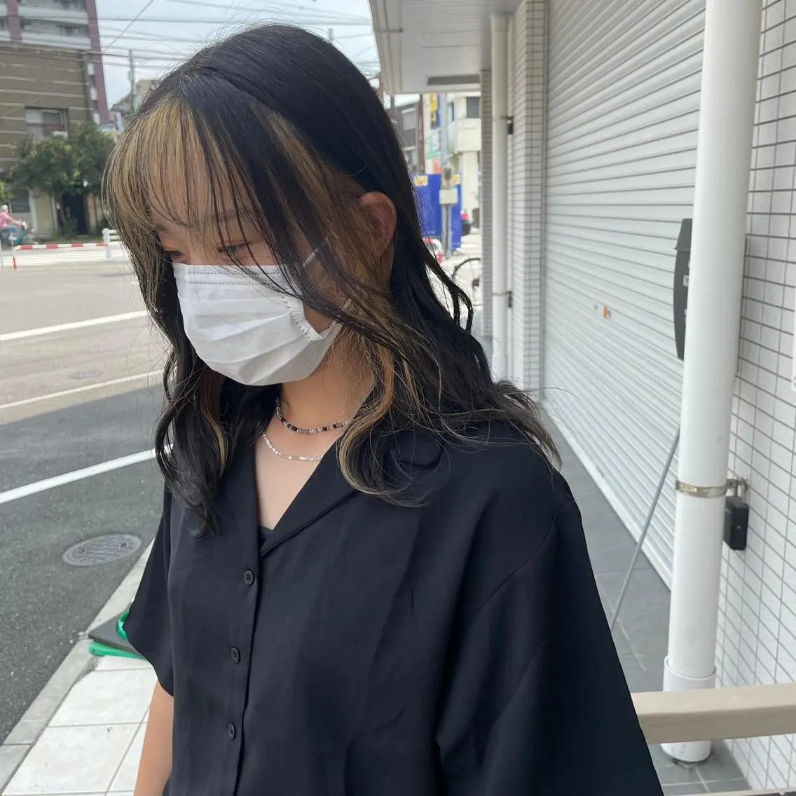 ミディアム ネモトメイナ🌿 今月末で退職しますのヘアスタイル