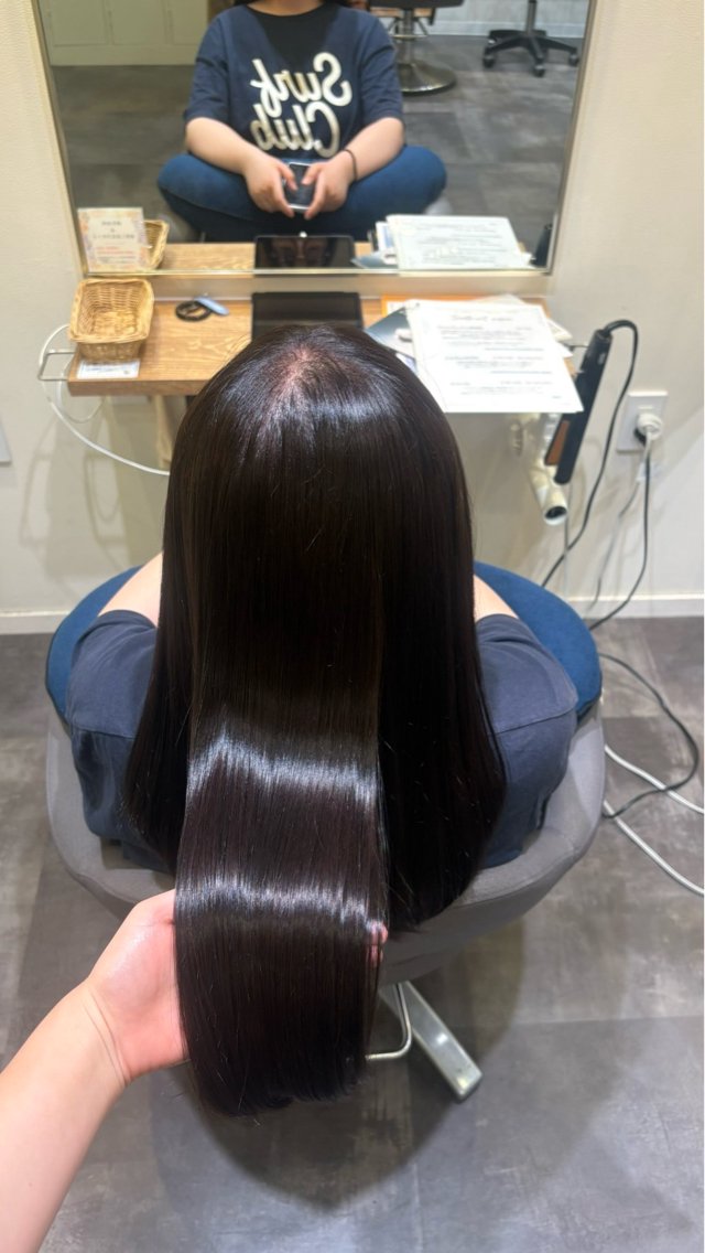 カラー ヘアカラー フラウ 桃谷店のヘアスタイル