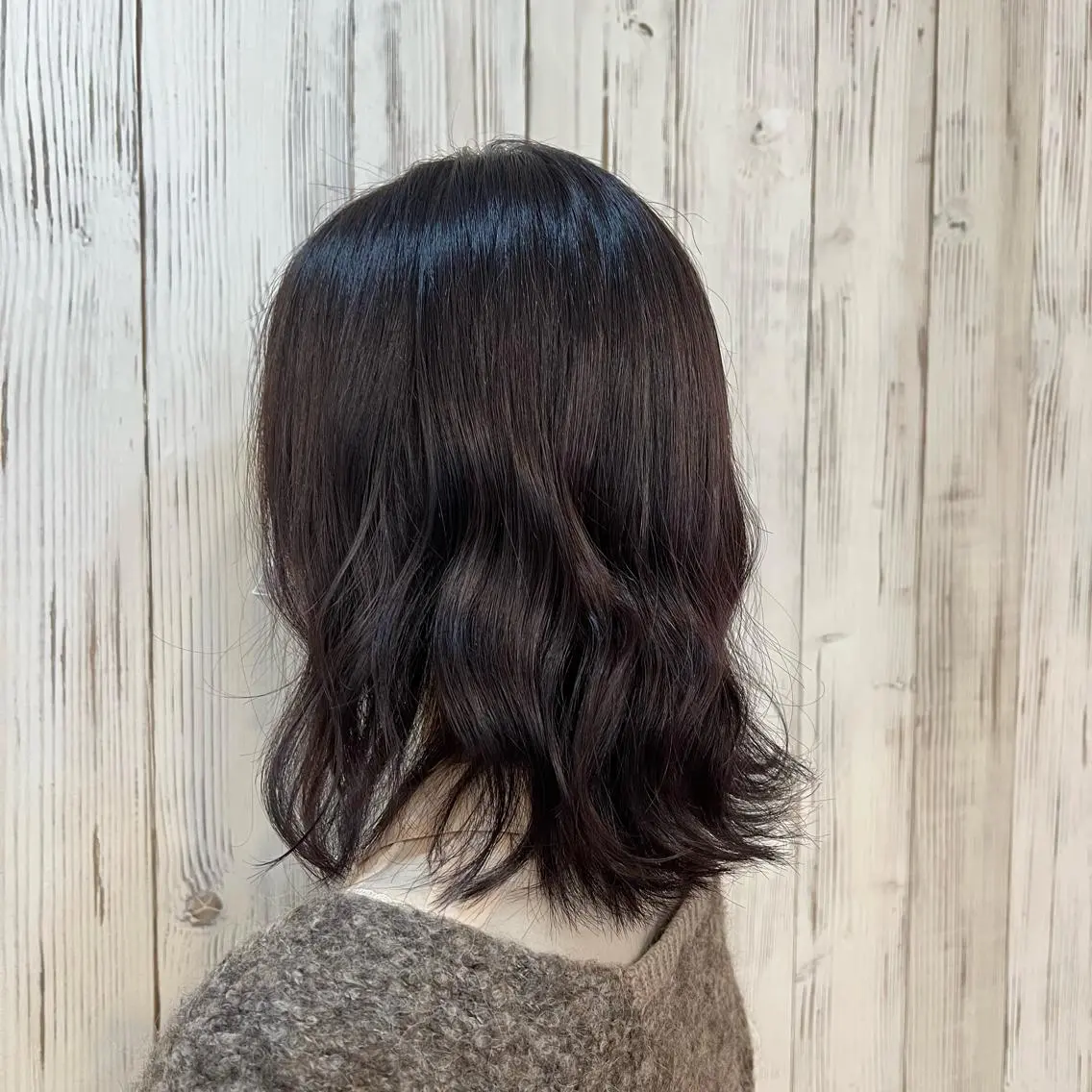 カラー ブルーカラー ブルーラベンダー ラベンダーカラー ✄aini天王寺 ✄ゆ乃のヘアスタイル