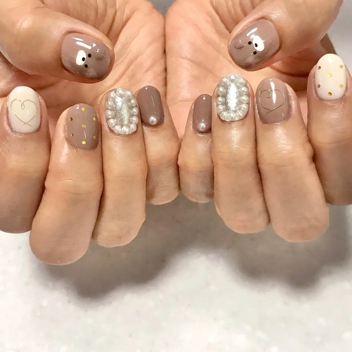 ネイル アートネイル ワンカラーネイル ステラ marikominoのネイルデザイン