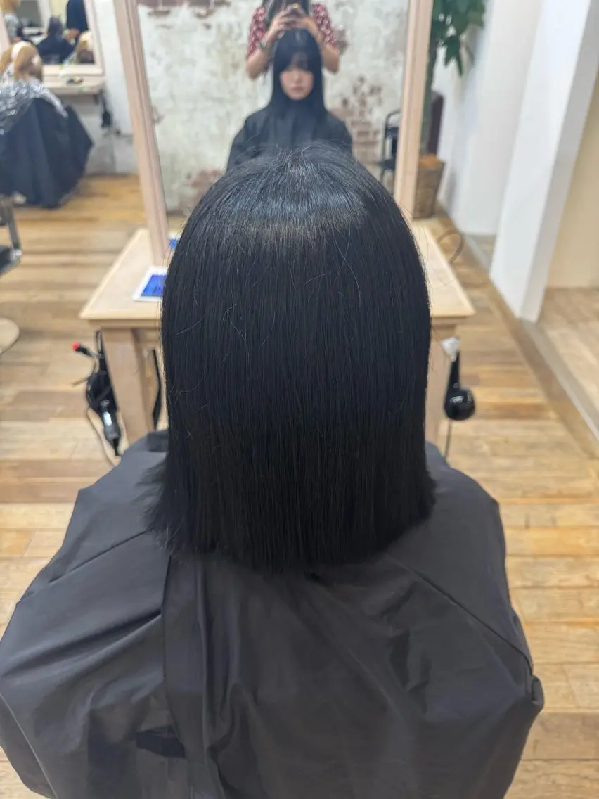 ミディアム TIDE HAIR NICOのヘアスタイル
