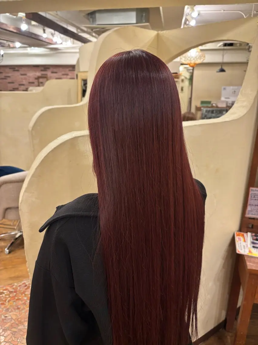 ロング カラー 中野 幸成のヘアスタイル