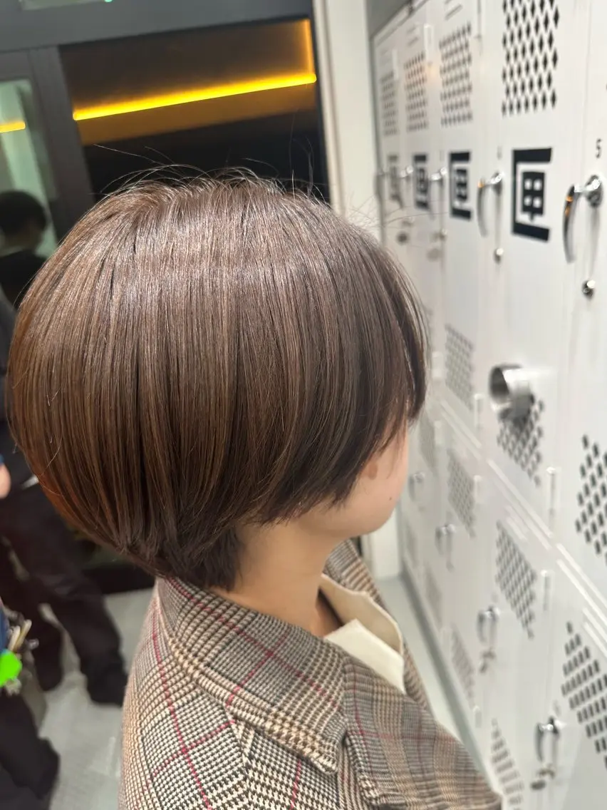 ショート カラー 当日予約⭕️ 太田のヘアスタイル