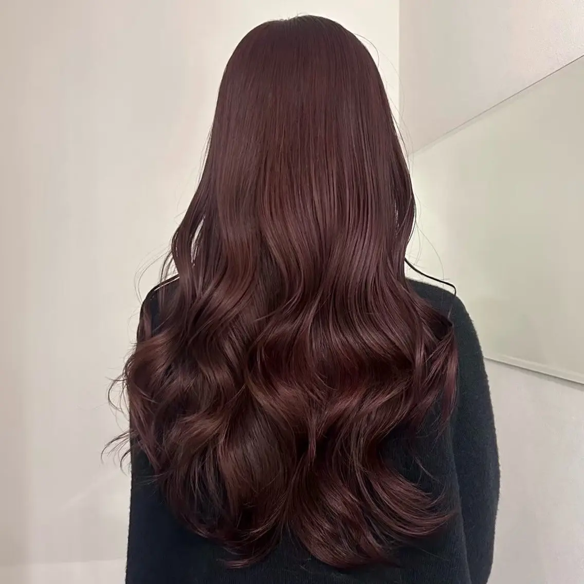 ロング ヘアカラー トリートメント ヘアセット Senri お洒落ヘア/経堂のヘアスタイル