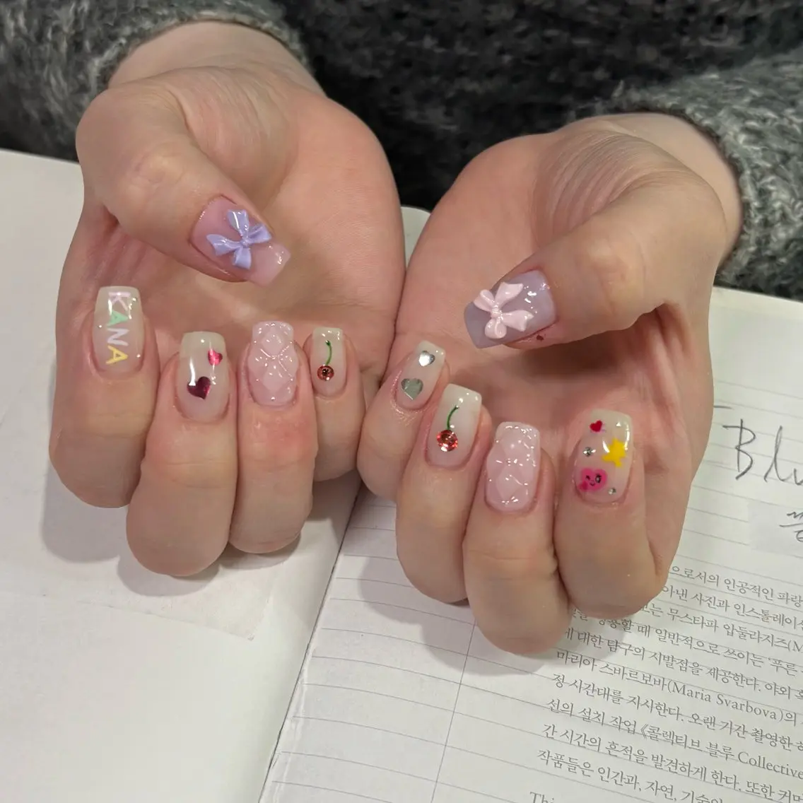 ネイル ハンドネイル ネイルズシャトン🪡 ネイリスト齊藤のネイルデザイン