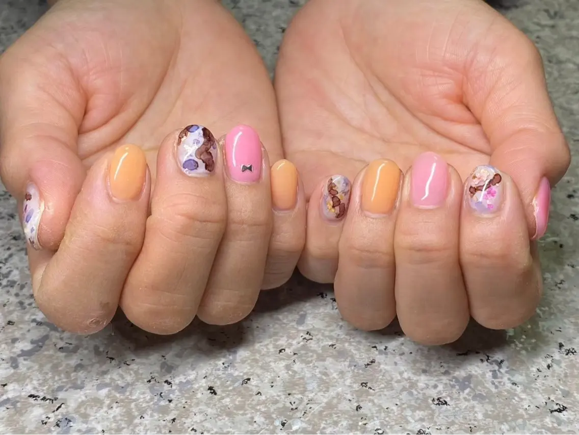 ネイル mau nail ,to skinのネイルデザイン