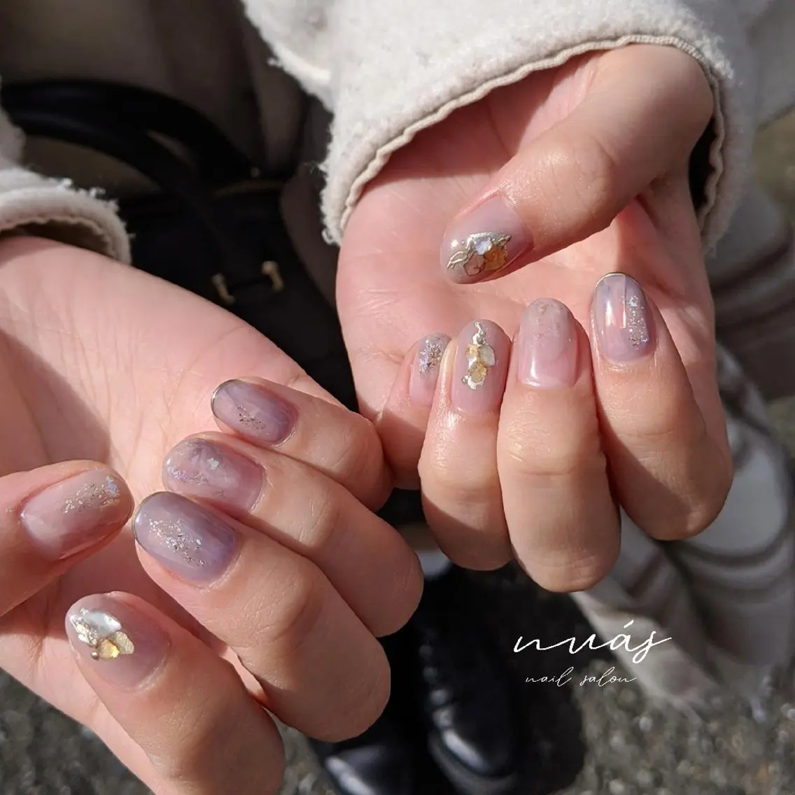 ネイル nuás nail & eyeのネイルデザイン
