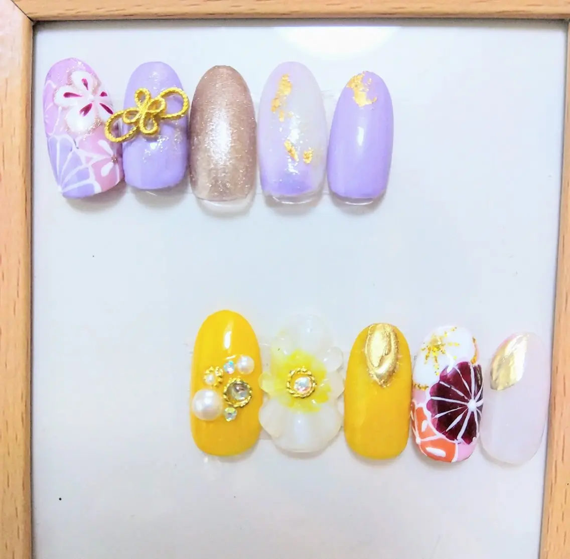 ネイル 成人式 NailSalon Ne-Neのネイルデザイン