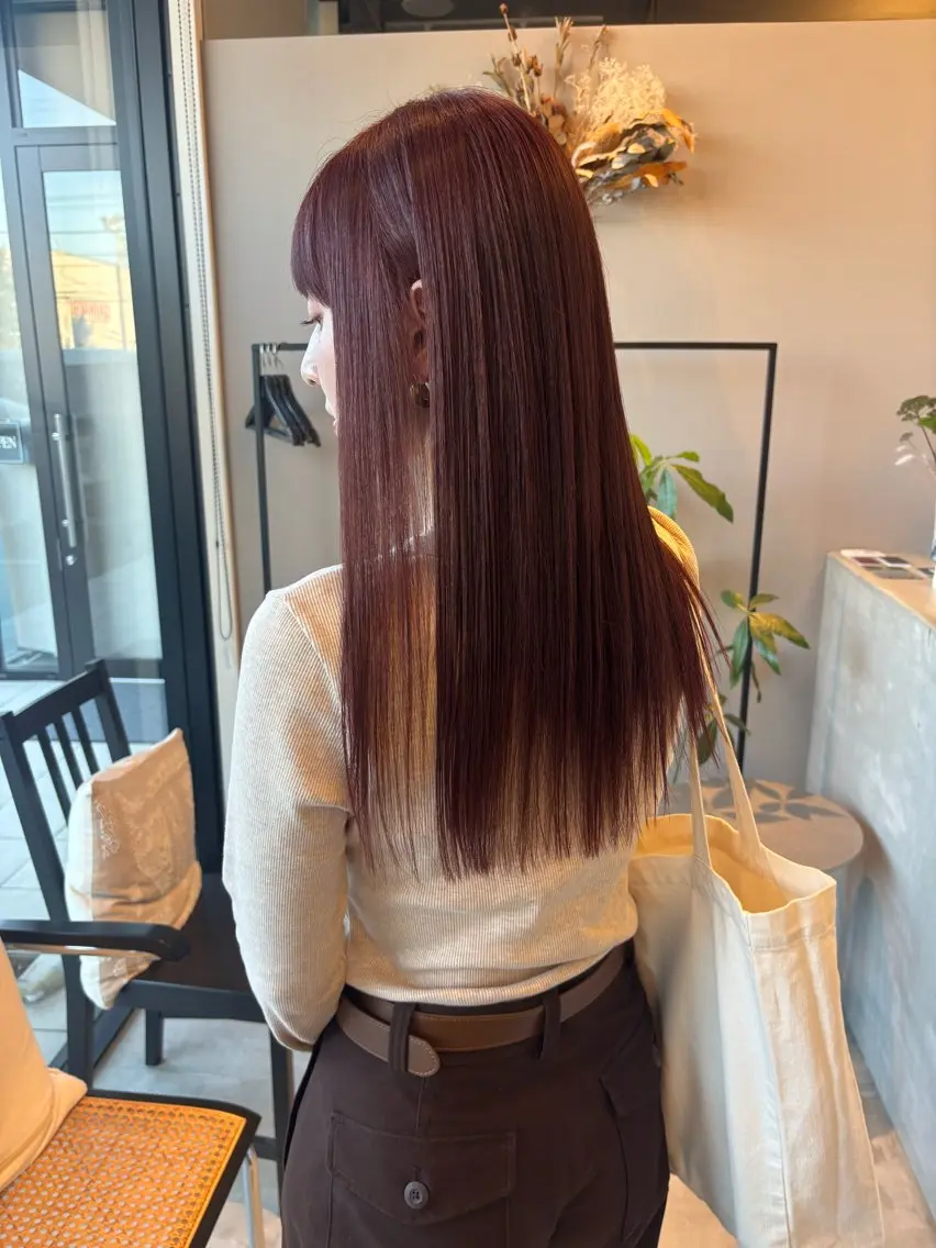 ロング ヘアカラー miyu /niilのヘアスタイル