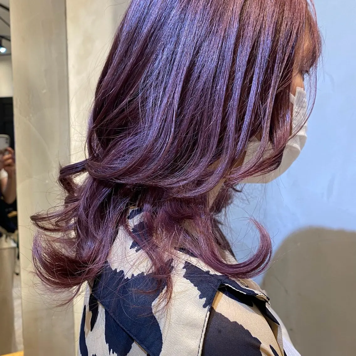 セミロング カット ヘアカラー トリートメント 新宿/顔周りカット +レイヤー=しずく♩のヘアスタイル