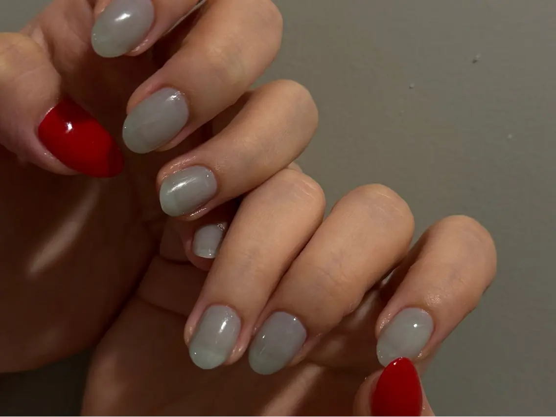ネイル フレンチネイル マグネットネイル 持ち込み ニュアンスネイル ワンカラーネイル ハンドネイル LINEA.nail Kozueのネイルデザイン