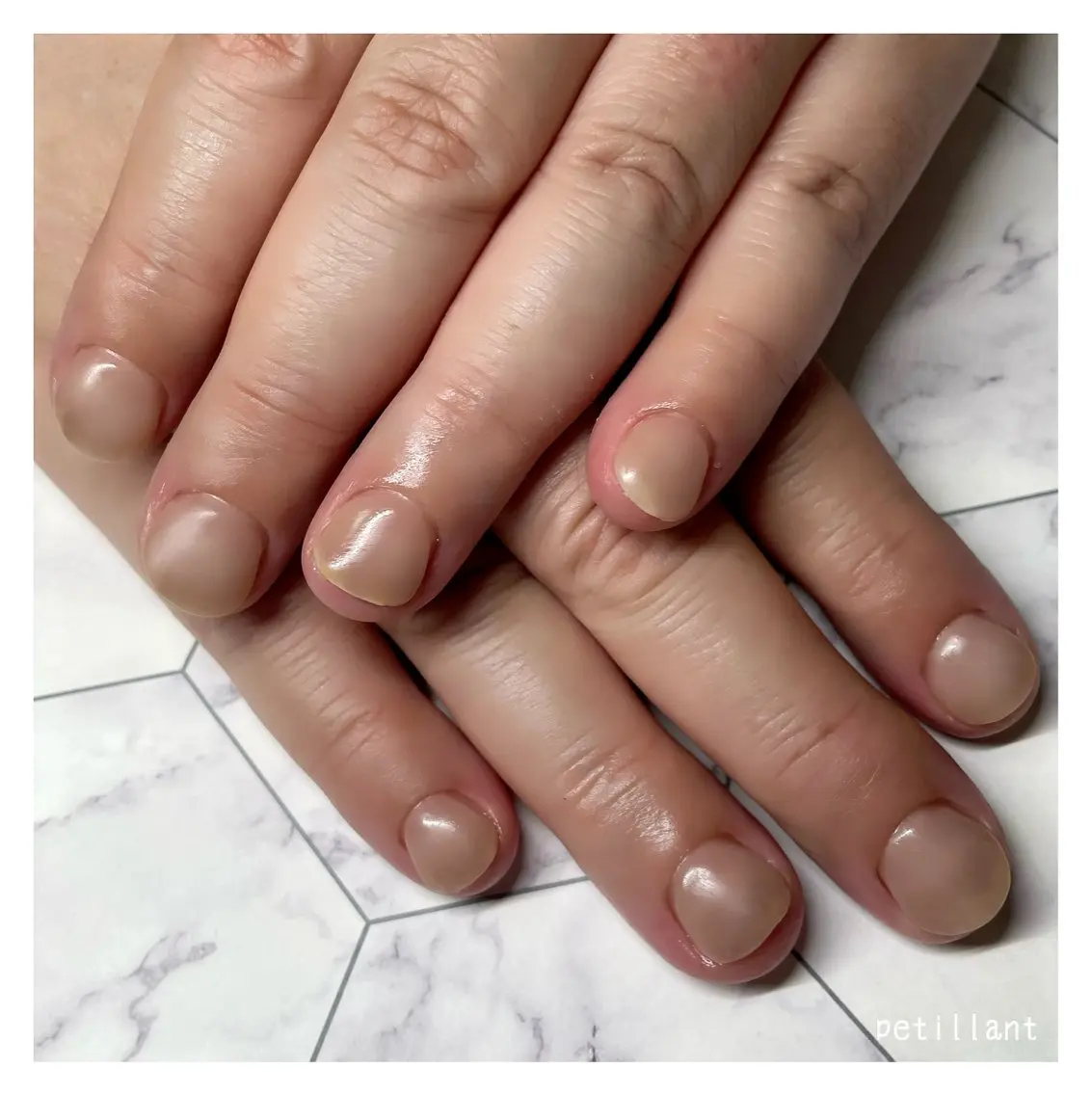 ネイル ピンク nail salon petillantのネイルデザイン