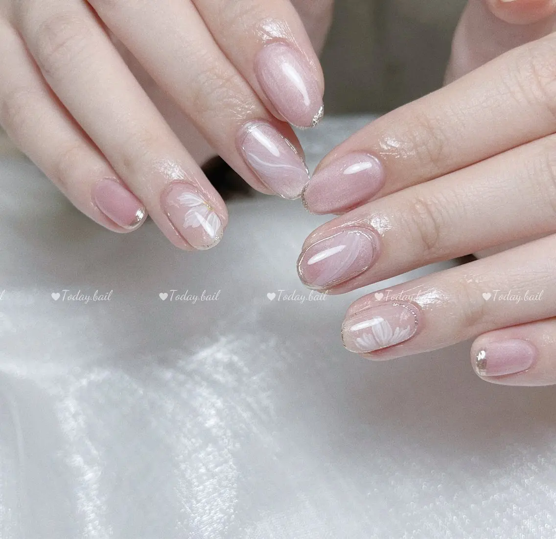 ネイル ハンドネイル 🎀Today nail💅のネイルデザイン