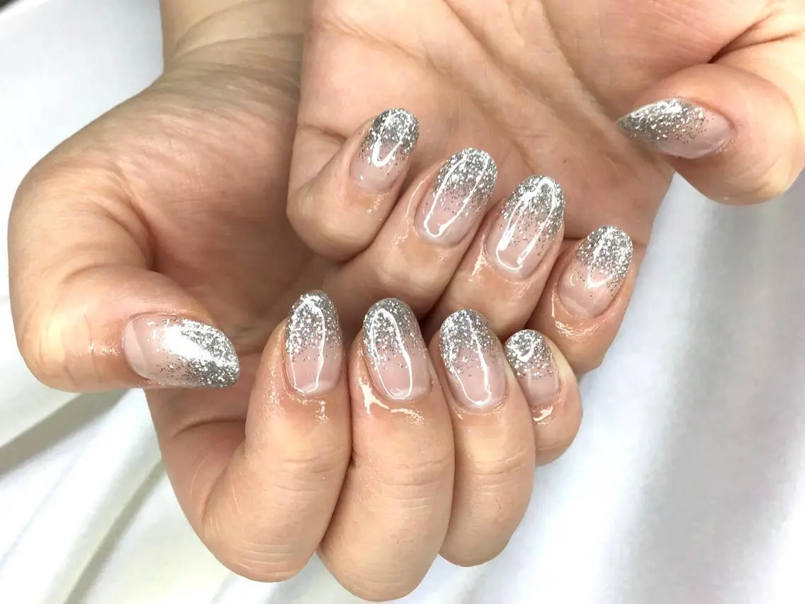 ネイル ラメ(グリッター) ラメグラデーション nail salon アトリエBONOのネイルデザイン