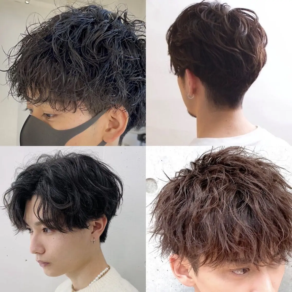 ショート パーマ メンズ 羽田 彩晶のヘアスタイル