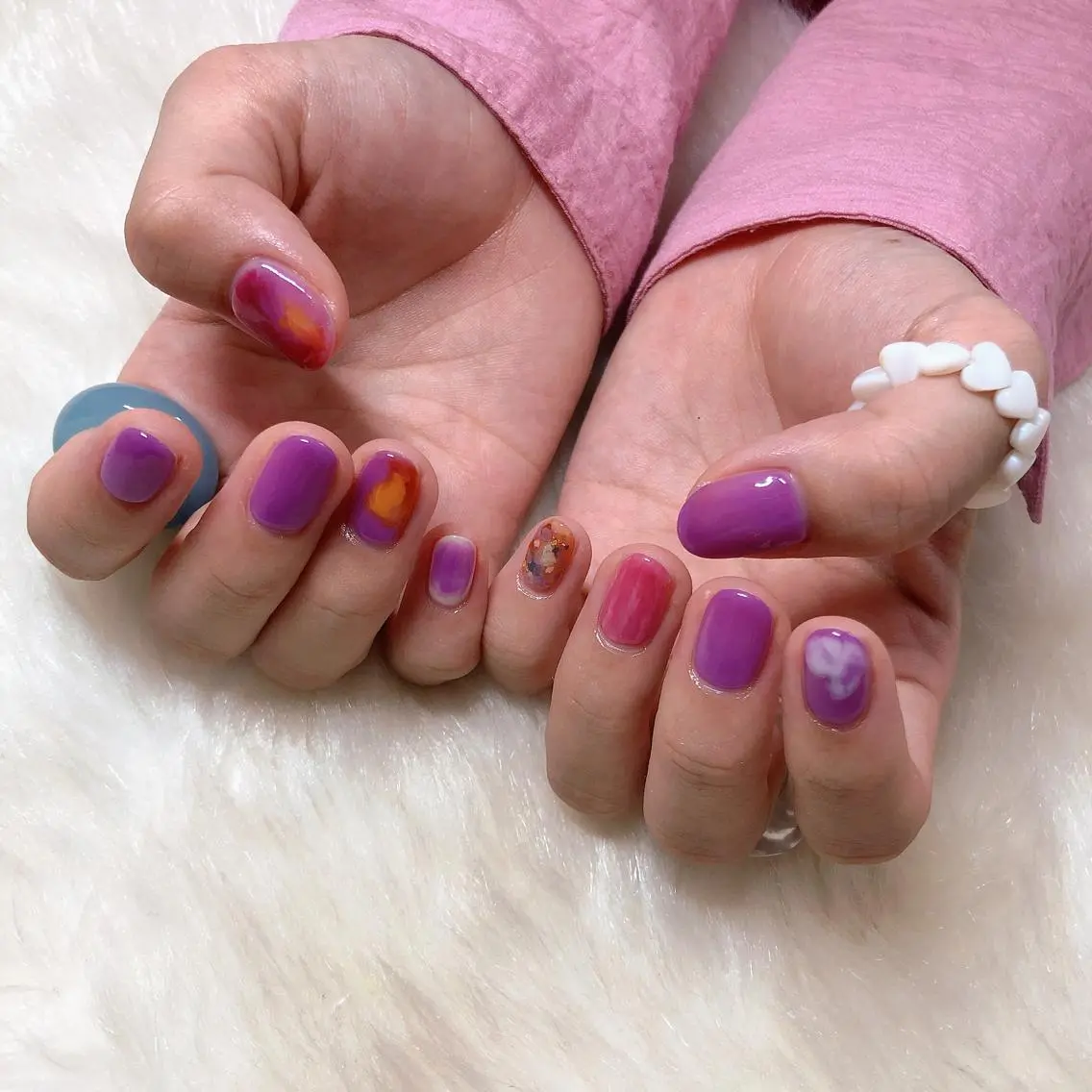 ネイル ハンドネイル フットネイル ハンドケア Miyagi Asamiのネイルデザイン