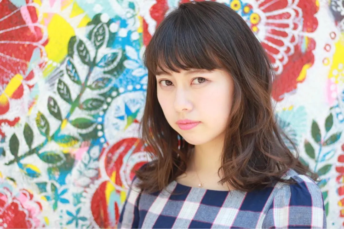 セミロング カラー 鈴木 悠史のヘアスタイル