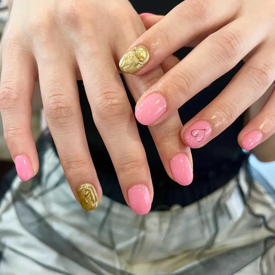 ネイル ハンドネイル Cleo伏見店🌿 Momokaのネイルデザイン