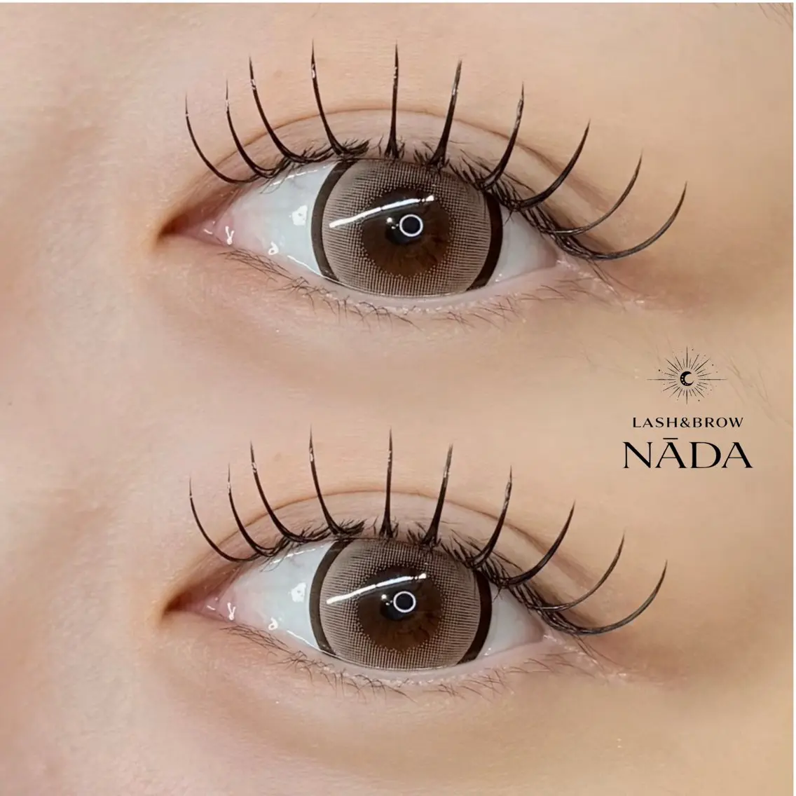マツエク・マツパ マツエク LASH＆BROW NĀDAのマツエク・マツパデザイン