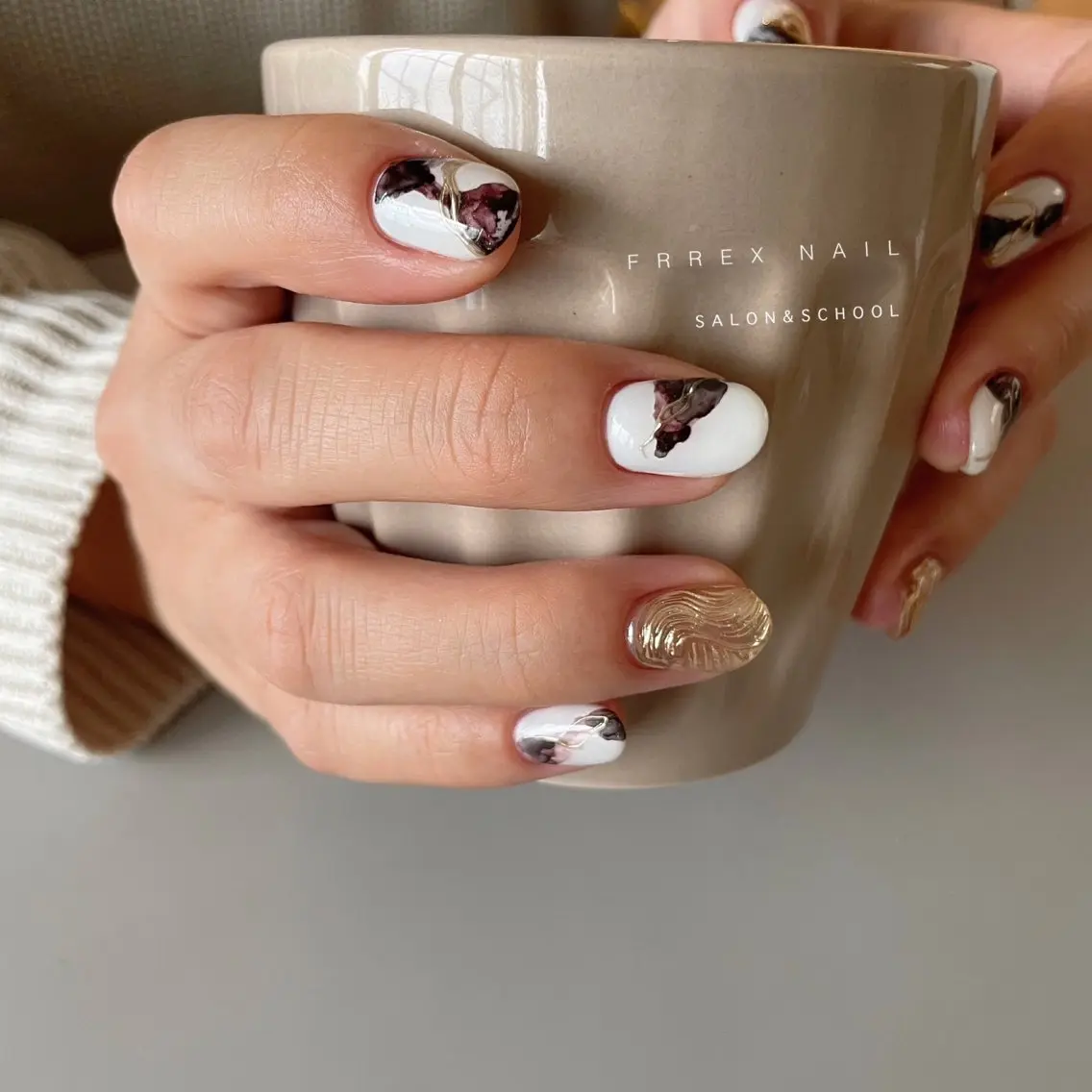 ネイル ハンドネイル フットネイル freex nail /ニュアンス/個性派のネイルデザイン