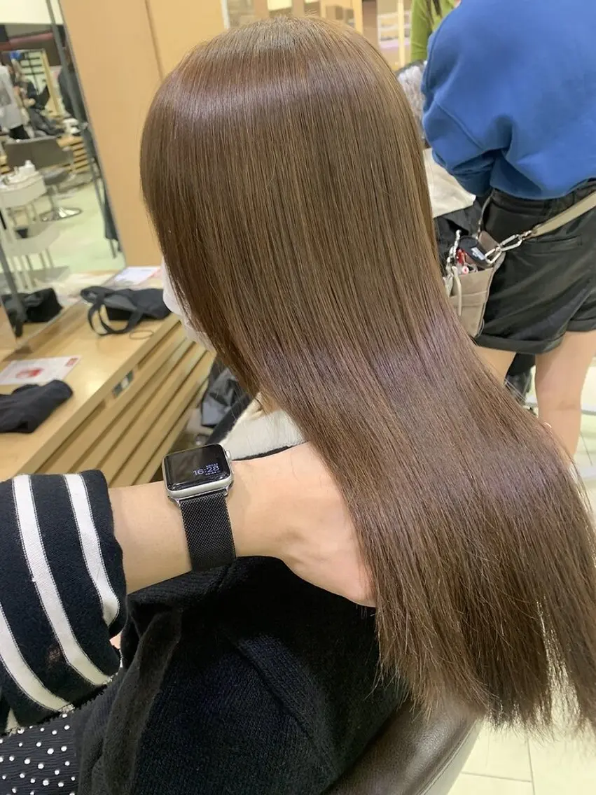 ロング カラー ヘアカラー 寺田 さゆみのヘアスタイル