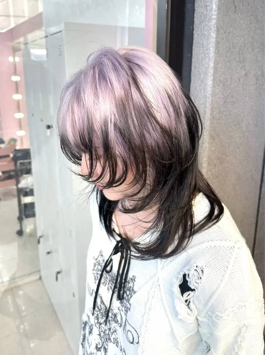ミディアム カラー 🦋ブリーチレイヤー 🦋SEKIKAWAのヘアスタイル