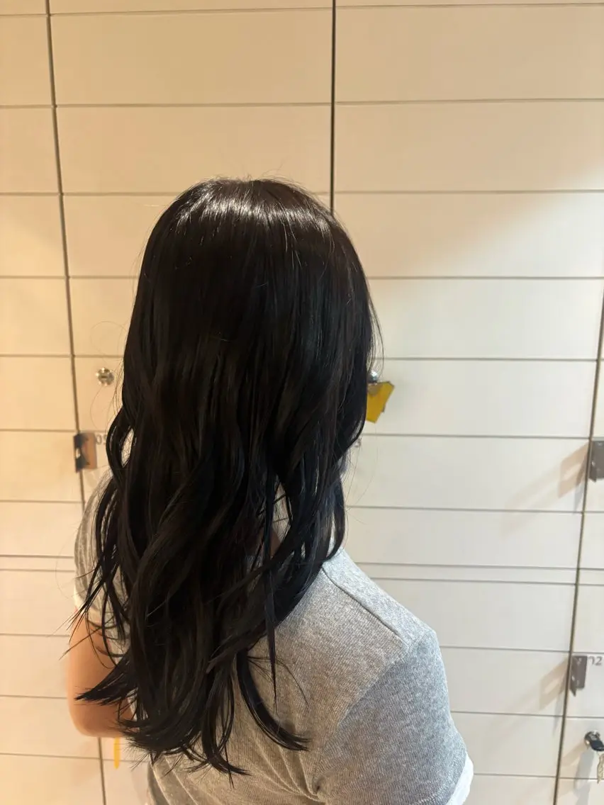 カラー ヘアカラー 透明感カラー☘️ /meiのヘアスタイル
