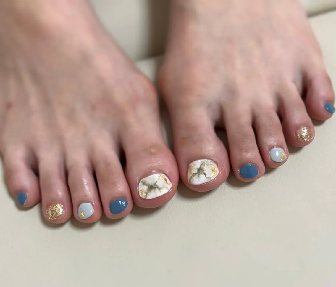 ネイル フットネイル nail M&Tのネイルデザイン