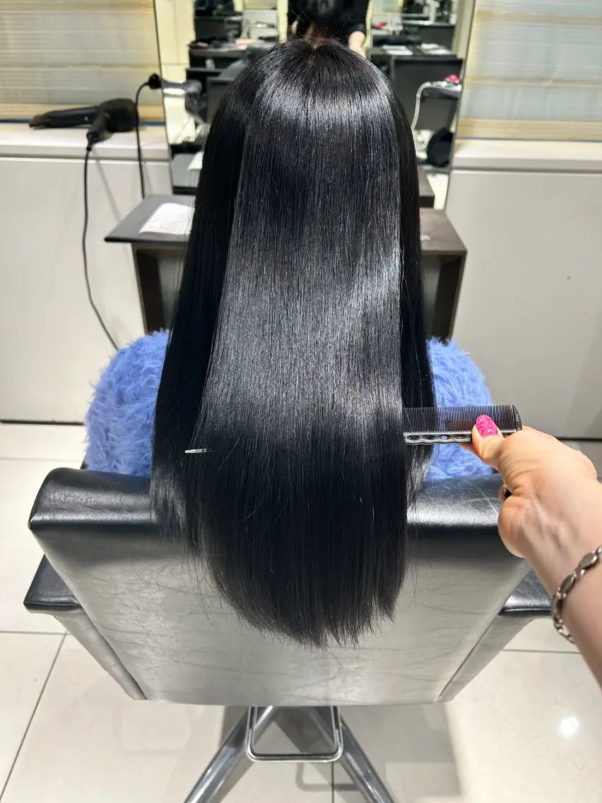 ロング カラー ヘアカラー 美髪ツヤ暗髪カラー 💎issei💙のヘアスタイル
