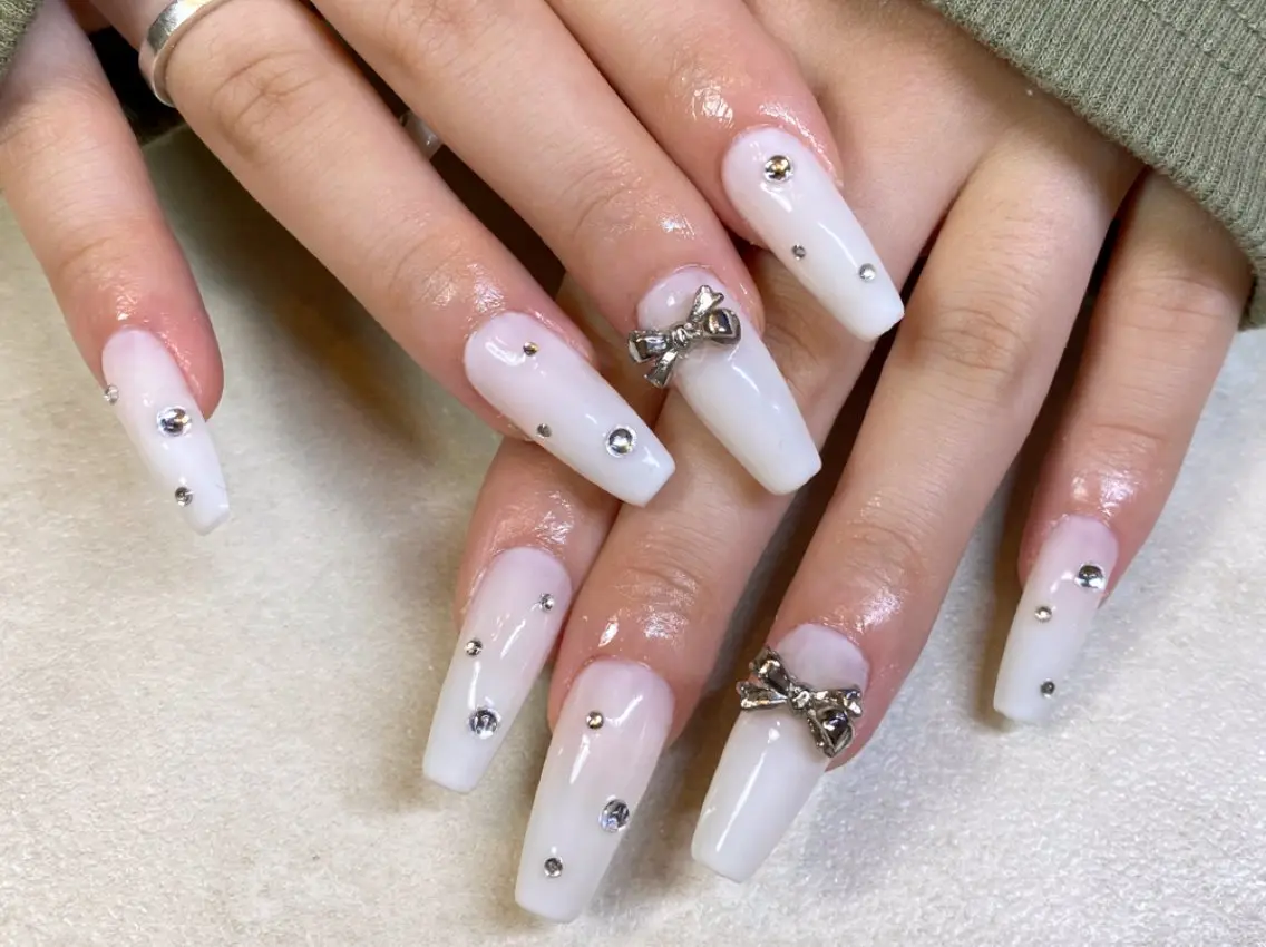 ネイル ワンカラーネイル スカルプネイル ネイルチップ Nail R 🌸Nonのネイルデザイン
