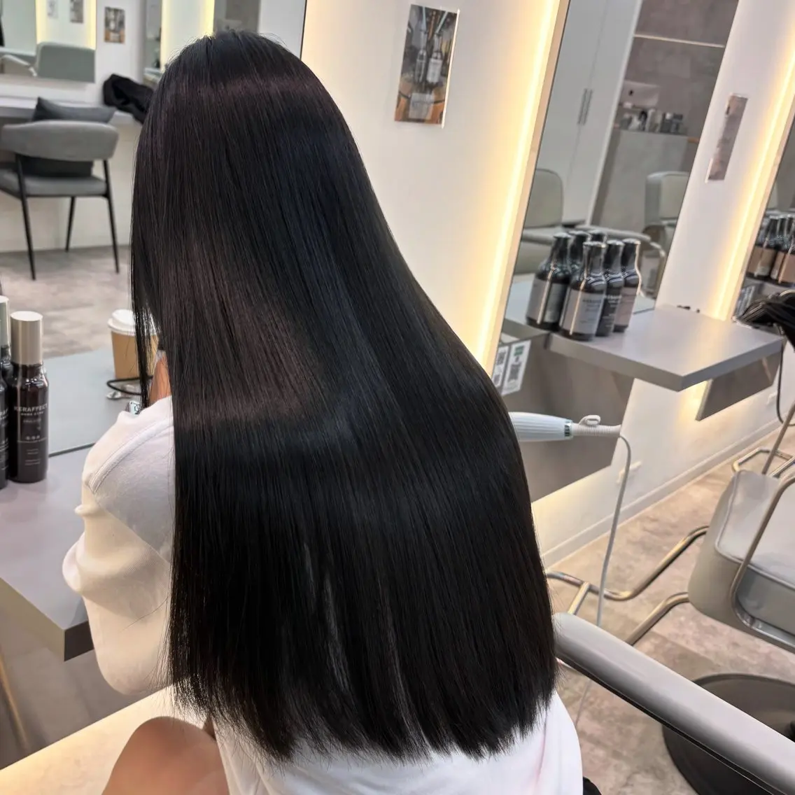 ロング ヘアカラー トリートメント 🫧ボブカット🫧 AYANAのヘアスタイル