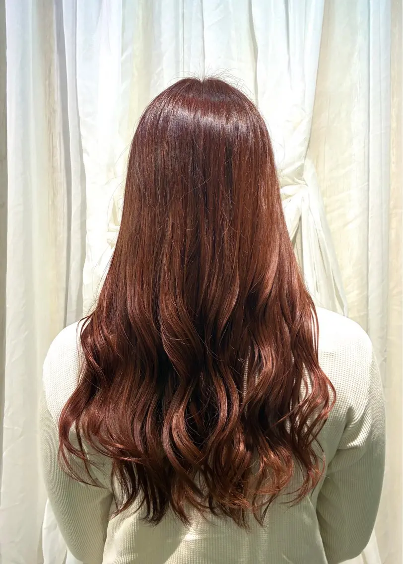 ロング カラー 🌟小出 倫花🌟 艶カラー/カットのヘアスタイル